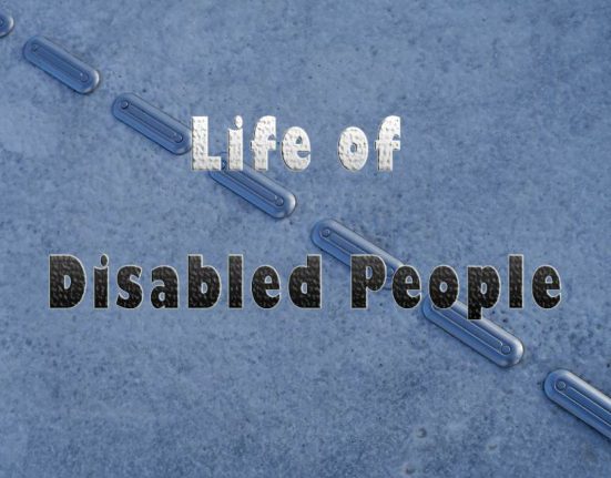life of disable people is distressful