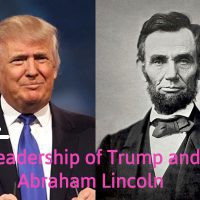 Trump and Abraham Lincoln