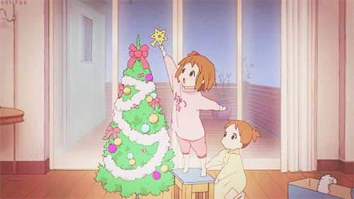 Anime Christmas aesthetic