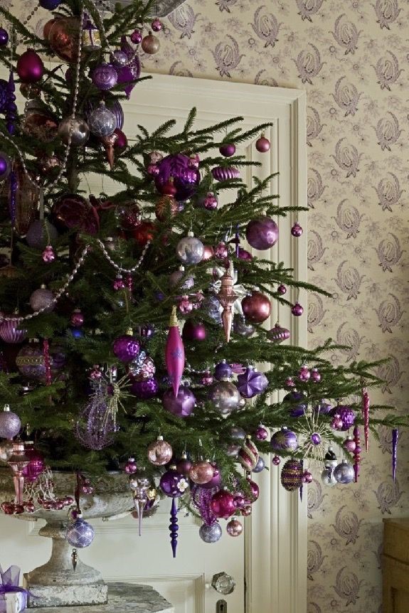 Purple Christmas Aesthetic Ideas