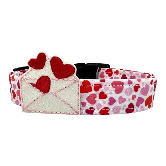 heart shaped dog collar for your dog
