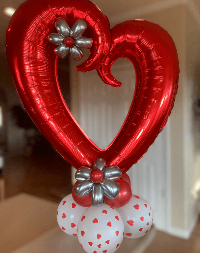 magic of love and joy with a Valentine's Day Balloon Bouquet