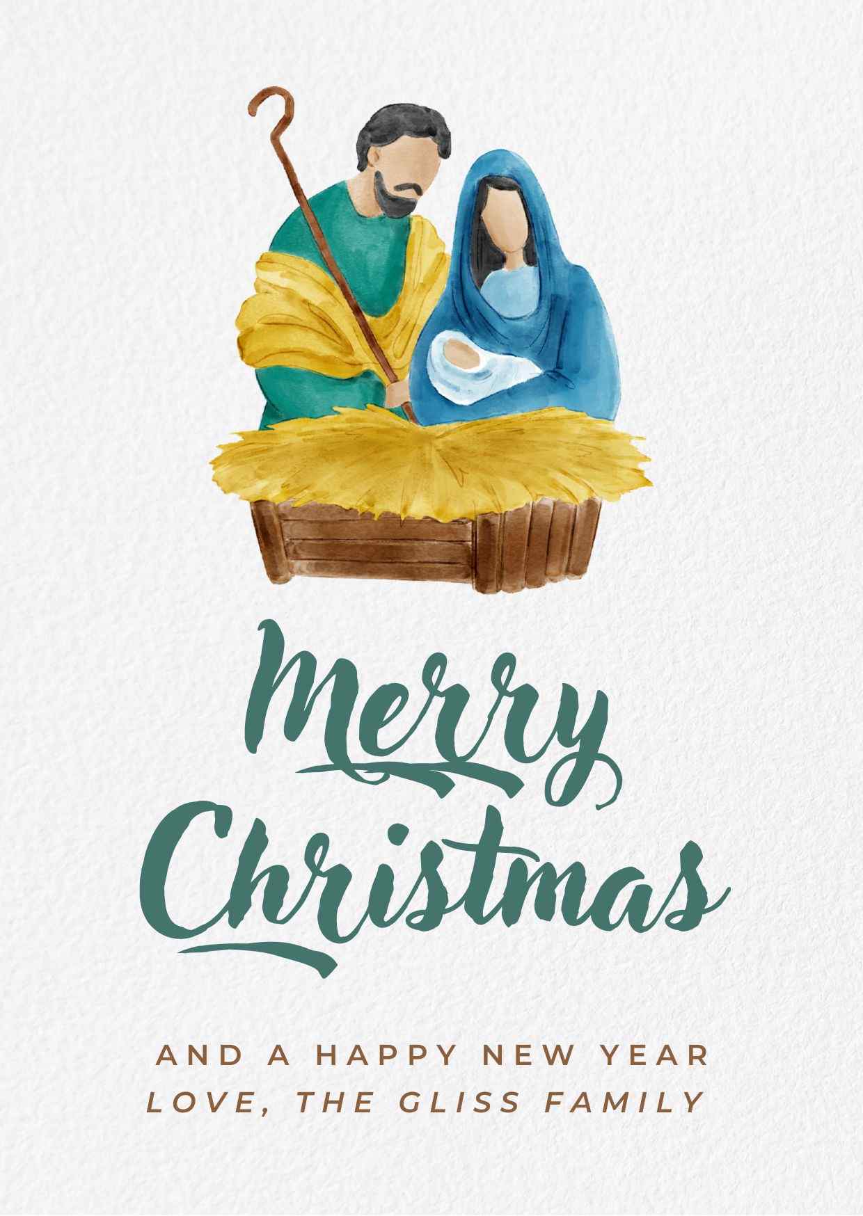 Religious Charity Christmas Cards