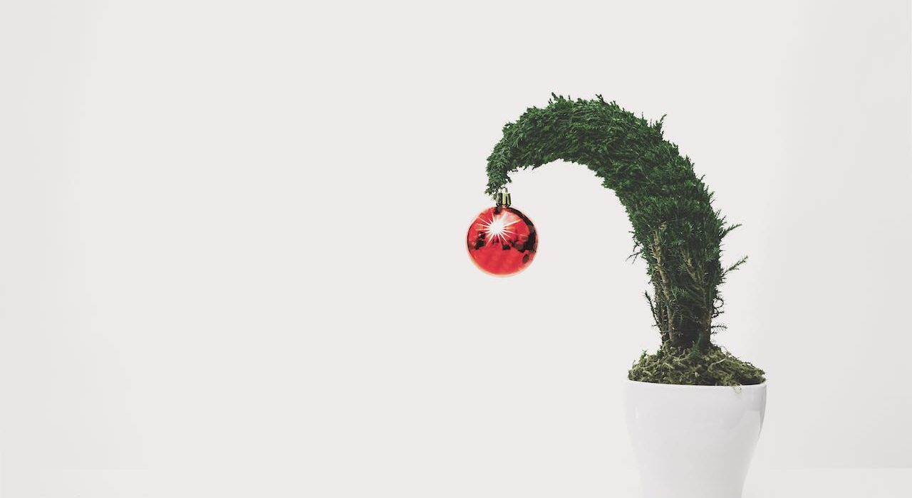 Ceramic Christmas tree and Vintage tradition